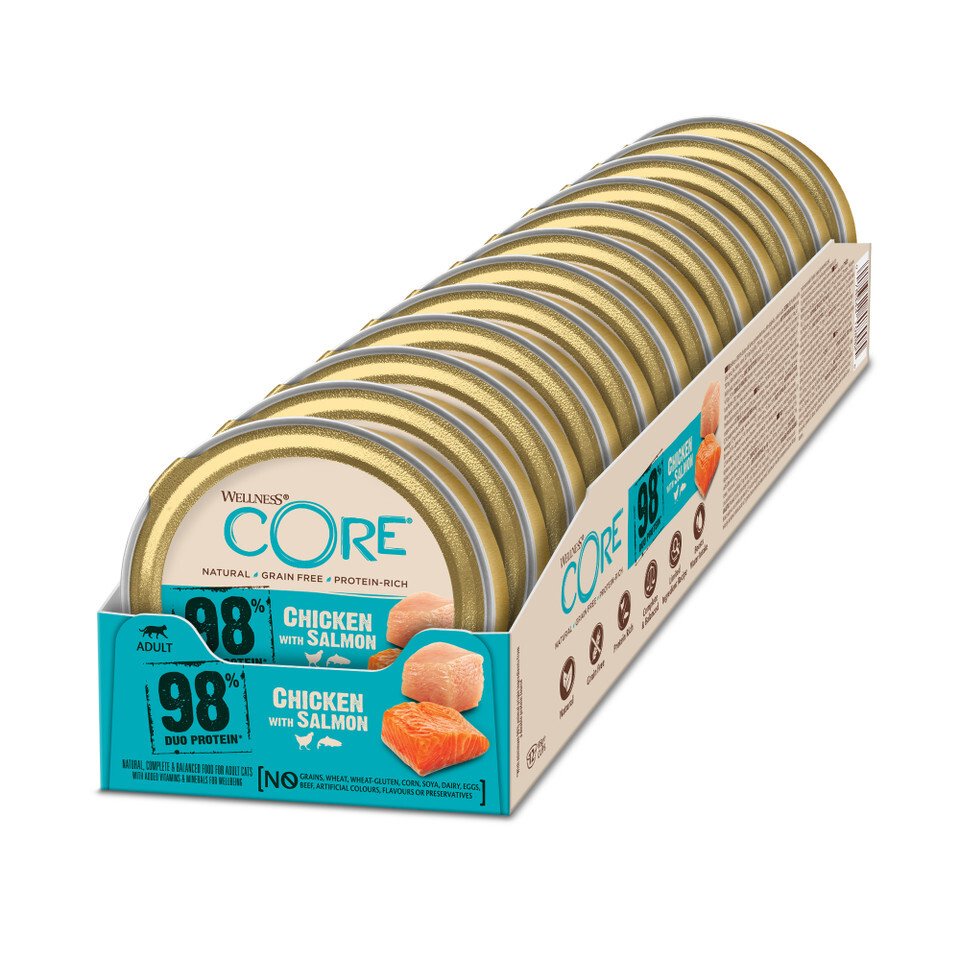 Wellness Core duo protein wet cat foods at elliotspetwarehouse